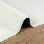 vidaXL Tapis OVIEDO à poils courts crème 240x340 cm