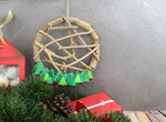 Couronne Déco Branchage style bois flotté 25 cm