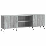 vidaXL Meuble TV 150 x 31 x 50 cm Sonoma gris Bois d'ingénierie