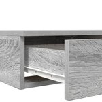 Tiroirs de lit vidaXL Gris Sonoma 80x36 5x16 5 cm en bois d'ingénierie