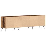 vidaXL Meuble TV Bois ancien 150 x 30 x 44 5 cm Bois d'ingénierie