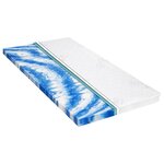 vidaXL Sur-matelas 90 x 200 cm Mousse de gel 7 cm
