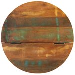 vidaXL Table basse blanc 50x27 cm bois de récupération massif