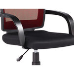 Q-connect chaise bureau rotative - Nylon maille - Max. supporte 120kg - Rouge
