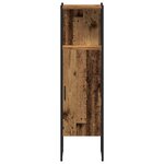 vidaXL Ensemble de mobilier de salle de bain avec étagère 3 Pièces Marron