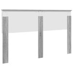 vidaXL Tête de lit Gris Sonoma 150 cm Bois d'ingénierie