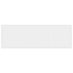 vidaXL Table de jardin pour repas Blanc 300 x 100 x 73 cm polyrotin