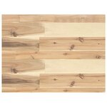 vidaXL Étagères flottantes 2 Pièces 40x30x4 cm acacia massif non traité