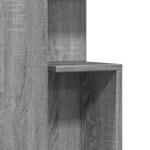 vidaXL Table d'appoint sonoma gris 35x35x60 cm bois d'ingénierie
