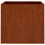 vidaXL Jardinières 2 Pièces 32x30x29 cm acier corten