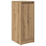 vidaXL Armoire à chaussures chêne artisanal 29 5x34x76 cm
