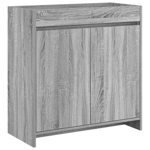 vidaXL Meuble sous lavabo de salle de bain Sonoma gris