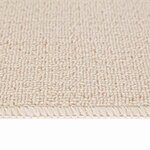 vidaXL Tapis Antidérapants pour Escaliers 15 Pièces Crème 75 x 20 cm PP