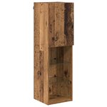 vidaXL Ensemble de meuble TV mural 6 pc Bois ancien Bois d’ingénierie