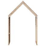 vidaXL Toit de lit pour enfants 60x99x139 5 cm bois de pin massif