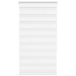 vidaXL Store zèbre blanc 75x150 cm largeur du tissu 70 9 cm polyester