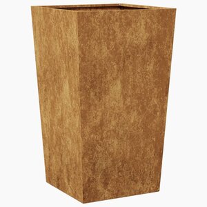 vidaXL Jardinière 45x45x75 cm acier résistant aux intempéries