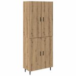 vidaXL Haut Armoire Chêne artisanal 69 5 x 34 x 180 cm