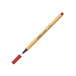 Stylo feutre POINT 88 pointe fine 0 4 mm rouge STABILO