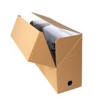 Boite transfert D120 papier toile brun x 5 EXACOMPTA