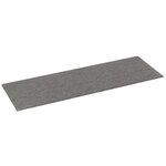 vidaXL Panneaux muraux 12 Pièces Gris clair 90x30 cm Tissu 3 24 m²