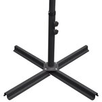 vidaXL Parasol de jardin en porte-à-faux 3 m vert