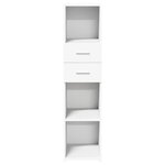 vidaXL Buffet haut blanc 30x42 5x124 cm bois d'ingénierie