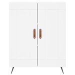 vidaXL Buffet blanc 69 5x34x90 cm bois d'ingénierie