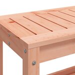 vidaXL Banc de jardin 82 5x35x45 cm bois massif Douglas