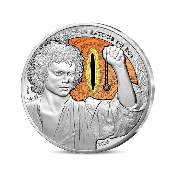 Le Seigneur des Anneaux Monnaie de 10€ Argent Frodon et l'anneau