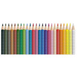 étui de 24 crayons de couleur Colour GRIP 2001 FABER-CASTELL