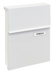 Boîte aux Lettres Acier Line E6801 Serrure Protégée Anti-pluie Blanc