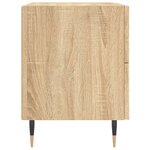 vidaXL Table de chevet chêne sonoma 40x35x47 5 cm bois d’ingénierie