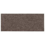 vidaXL Tapis d'escalier autocollants Rectangulaire 15 Pièces 60x25cm Crème