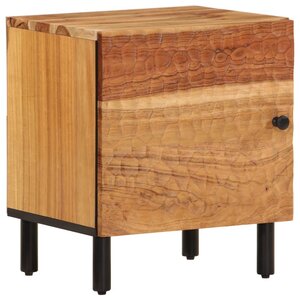 vidaXL Table de chevet 40x33x46 cm Bois d'acacia massif