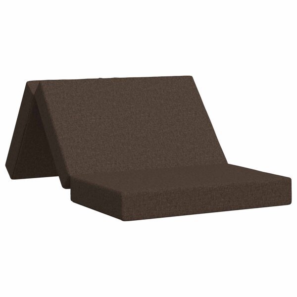 vidaXL Canapé-lit pliable 80 x 67 x 45 cm Taupe