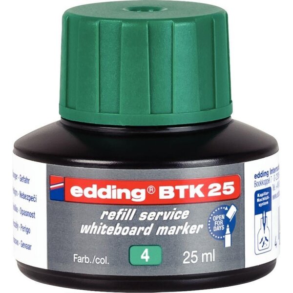 Recharge pour marqueur effaçable edding e28 - vert