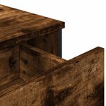 vidaXL Buffet chêne fumé 97x32 5x74 5 cm bois d'ingénierie