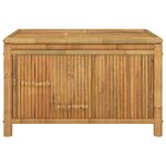 vidaXL Boîte de rangement de jardin 90x52x55 cm Bambou