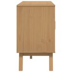 vidaXL Buffet OLDEN marron 114x43x73 5 cm bois massif de pin
