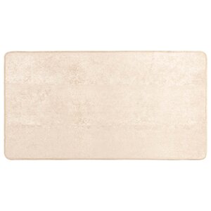vidaXL Coureur de Tapis MARSA Crème 100 x 200 cm Polyester et PVC