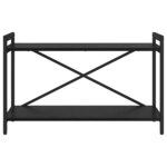 vidaXL Bibliothèque Chêne noir 80 x 30 x 48.5 cm Bois d'ingénierie