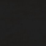 vidaXL Canapé à 2 places Noir 120 cm Velours