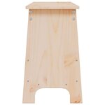 vidaXL Banc d'entrée 160x28x45 cm bois de pin massif