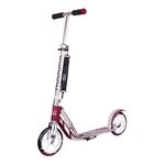 Hudora 14764/01 - Trottinette Aluminium Big Wheel 205. Magenta / argent