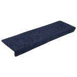 vidaXL Tapis de marches d'escalier 10 Pièces 65x21x4 cm Aiguilleté