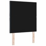 vidaXL Tête de lit LED avec reliefs en diamants gris foncé  80 cm  en velours.