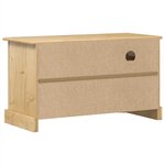 vidaXL Meuble TV Corona 100x45x58 cm bois de pin massif