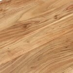 vidaXL Table basse 110x55x35 cm bois massif d'acacia