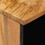 vidaXL Meuble TV Marron 100 x 33 x 46 cm Bois de mangue massif